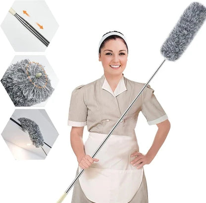 Extendable Microfiber Duster for Cleaning