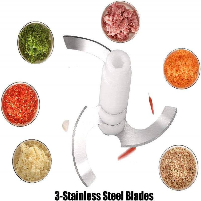Manual Press Food Chopper