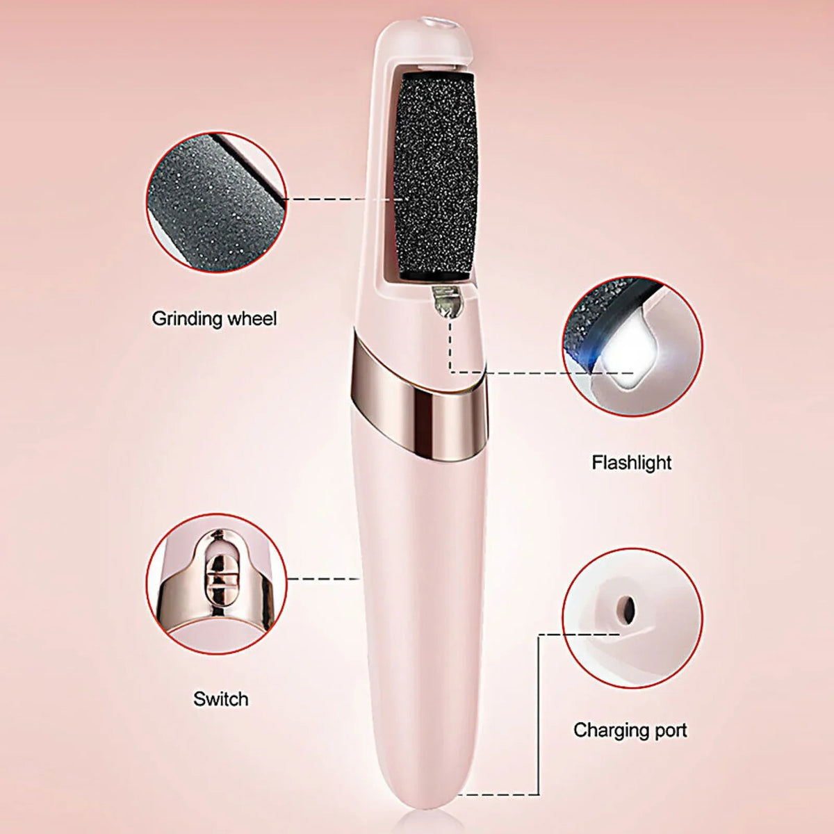 Rechargeable Callus Remover