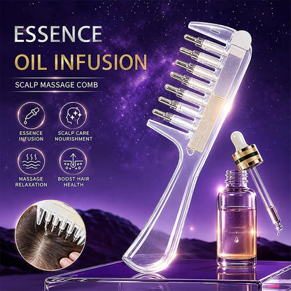 Scalp Essential Oil Comb, Hair Care Serum Applicator, Minoxidil Applicator
