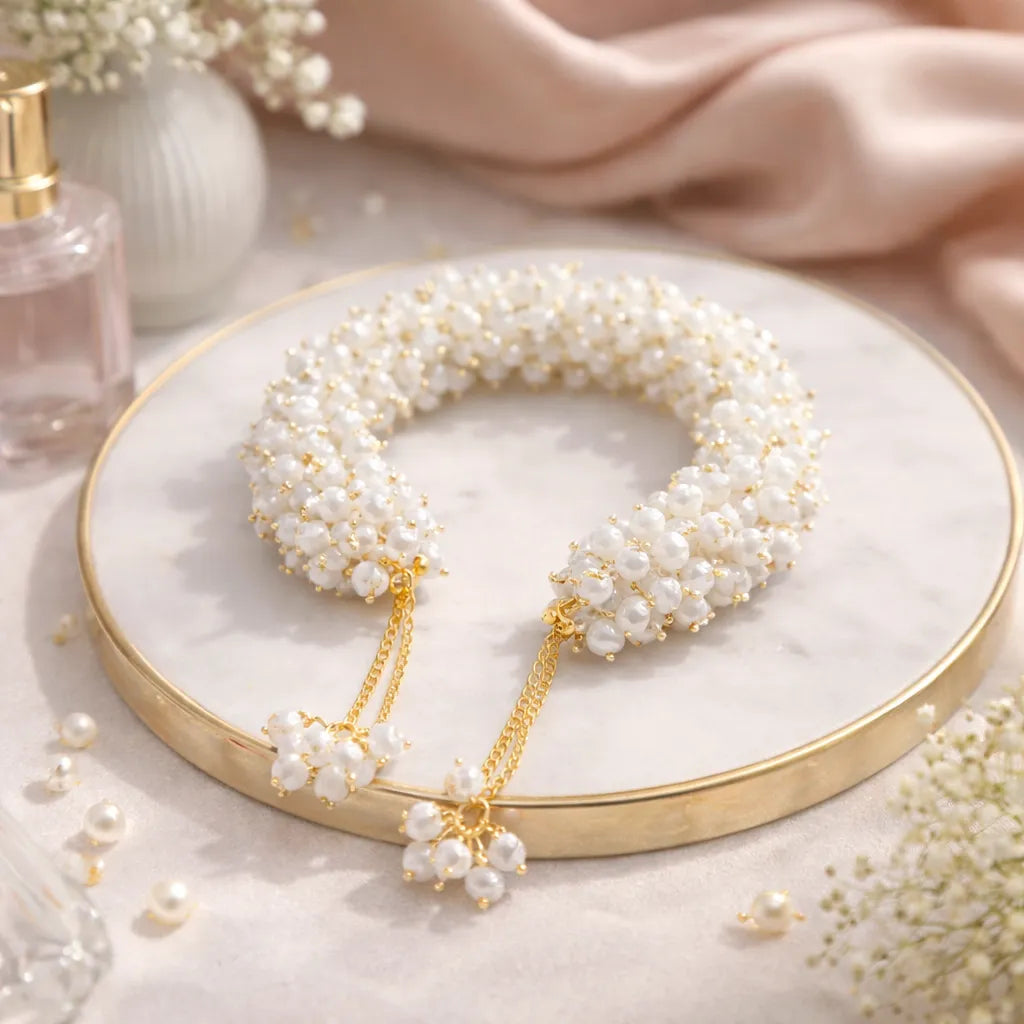 2 piece Crystal Gajra Bracelet For Girls