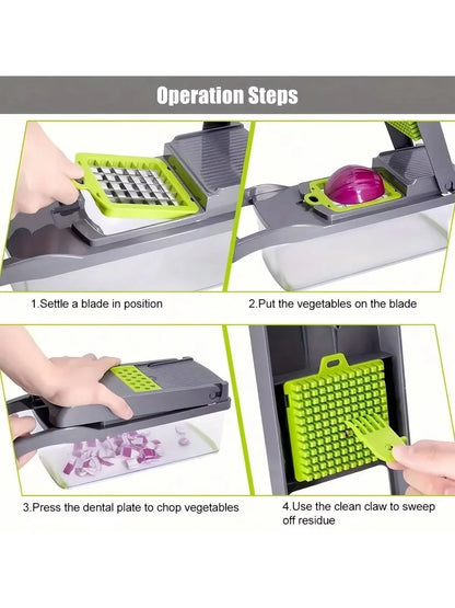 16 in 1 Multifunctional Vegetable Chopper