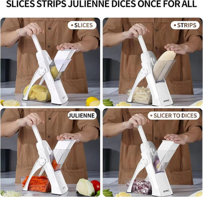 5 IN 1 MULTIFUNCTIONAL VEGETABLE CUTTER